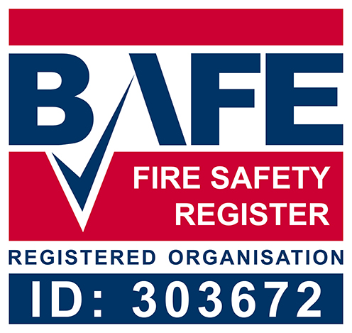 BAFE SP205 Registered Organisation, registration number 303672, certificated by SSAIB