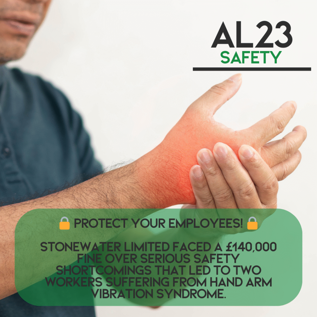 **Creating a Safer Workplace: Lessons from a Serious Health and Safety Breach** The recent case involving Stonewater Limited, which resulted in a £140,000 fine due to serious health and safety failings, must serve as a wake-up call for employers across the UK. The incident highlights the tremendous responsibility that comes with employing workers who perform tasks involving tools and machinery that expose them to harmful vibrations. The reality is, incidents like these are preventable with the right approach to health and safety management. **Understanding Hand Arm Vibration Syndrome (HAVS)** Hand Arm Vibration Syndrome is a debilitating condition affecting workers who are regularly exposed to vibrating tools. Symptoms may include tingling sensations, numbness, and significant discomfort in the hand and arm, which can severely disrupt an individual's life and work. This syndrome can lead to lifelong disabilities, as illustrated by Christopher Smith’s tragic story. Employers must take proactive steps to manage vibration exposure in the workplace. The HSE outlines specific guidelines employers should follow, including conducting proper risk assessments, providing employee training, and implementing health surveillance systems. **The Importance of Comprehensive Risk Assessments** In the case of Stonewater, the lack of adequate risk assessments meant thousands of hours of cumulative exposure went unmonitored. Conducting effective risk assessments involves not only identifying potential hazards but also analysing the levels of exposure and implementing control measures to mitigate risks. These assessments need to be a continuous process rather than a one-off activity to reflect any changes in workplace practices, tools, or workers’ health. **The Role of Training and Awareness** Without effective training, employees are left unaware of the potential hazards associated with their roles. One of the most critical steps an organisation can take is to provide thorough training on safe tool usage and the risks associated with vibration. AL23 Safety offers customised training to ensure your workforce is sufficiently informed, enabling them to protect their health and safety on the job. **Health Surveillance: A Vital Component** Regular health surveillance is essential for workers exposed to vibration. The proactive monitoring of an employee’s health can identify early symptoms of HAVS and other occupational diseases before more severe issues develop. Stonewater's failure to implement such a system contributed to the long-term health issues faced by their employees. **How AL23 Safety Can Support Your Organisation** At AL23 Safety, we understand the unique challenges businesses encounter and provide tailored health and safety solutions to strengthen your compliance with UK regulations. Our expert consultants collaborate with your team to conduct thorough risk assessments and deliver comprehensive training programmes designed to mitigate risks and elevate the safety culture within your organisation. Creating a genuinely safer workplace encompasses ongoing effort, commitment, and expertise. With AL23 Safety as your partner, you can rest assured that your team is equipped with the knowledge and tools they need to succeed safely. Don’t wait until it’s too late; engage with us today to fortify your health and safety strategies, ultimately protecting your workforce and enhancing productivity in the workplace. Together, let's build a culture of safety that prioritises the well-being of your employees. Explore our services today and take the first step towards a safer future.