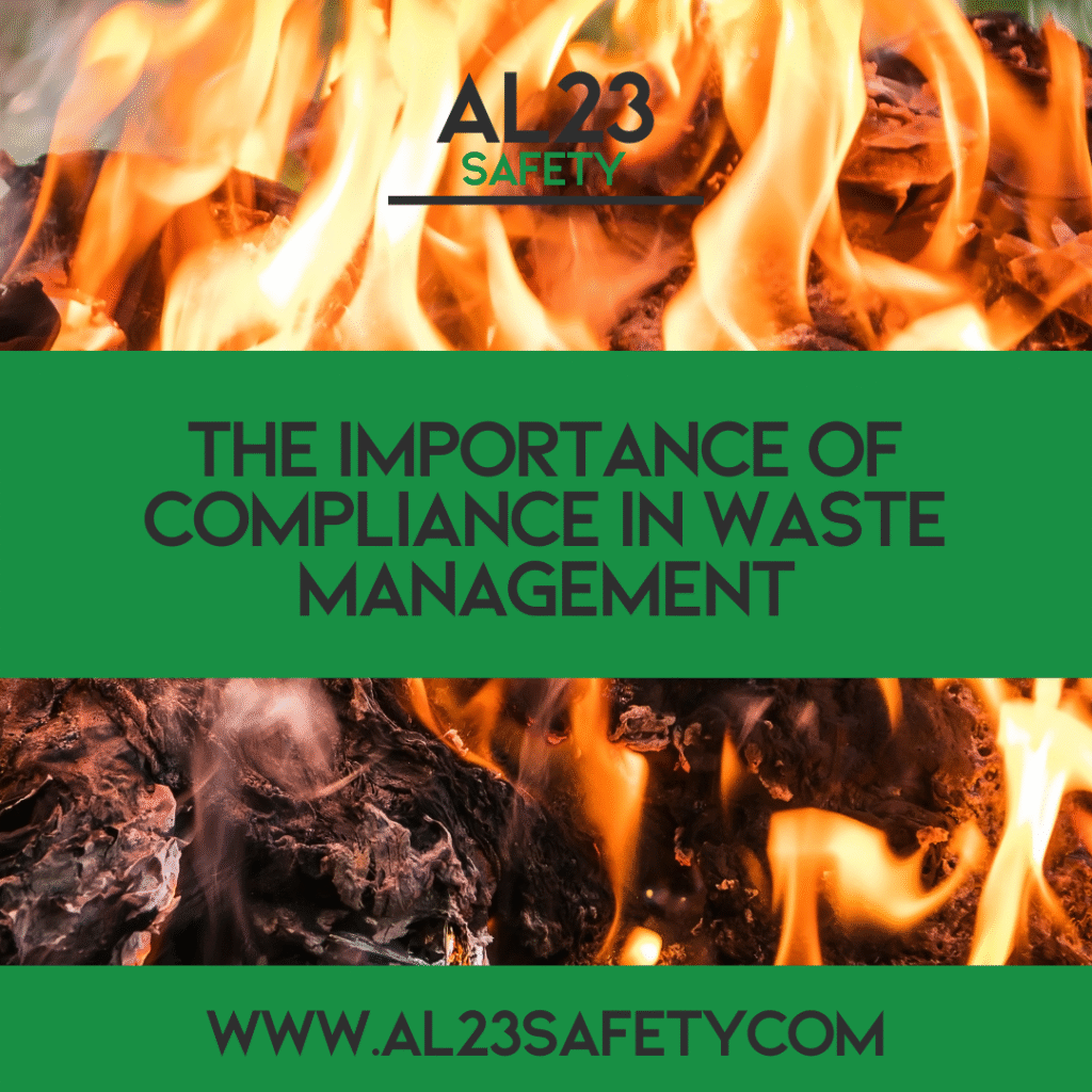 **The Importance of Compliance in Waste Management: Lessons from a Major Fire Incident** In a stark reminder of what happens when regulatory compliance is ignored, the case of former waste director Oliver Kirkbride has sent shockwaves through the industry. Following a massive fire in Lancaster caused by illegally stored waste, he was sentenced for multiple offences related to environmental safety. The fire, which resulted from the accumulation of thousands of tonnes of combustible waste, not only inflicted significant cleanup costs exceeding £2 million but also disrupted the local community and environment for weeks on end. This incident serves as a compelling case study on the critical importance of adhering to environmental regulations and maintaining safe waste management practices. **The Legal Framework** Under UK law, waste management is strictly regulated to minimise environmental impact and protect public health. The Environmental Permitting (England and Wales) Regulations 2016 outline specific requirements regarding waste storage, including limits on the quantity and type of waste that can be stored at a site. Kirkbride's blatant disregard for these regulations and enforcement notices has put the spotlight on the need for businesses to understand their legal obligations thoroughly. Ignoring environmental permits not only invites legal repercussions but can also lead to catastrophic events that have far-reaching consequences. **Lessons Learned** 1. **Understanding Environmental Permits:** Businesses must be well-informed about their environmental permits. This includes adhering to specified limits on waste storage and ensuring that operations remain within the law. 2. **Proactive Risk Management:** Regular audits and compliance checks can help identify potential risks before they escalate into serious issues. 3. **Training and Awareness:** Ensuring that employees are trained and aware of laws surrounding waste management can significantly reduce risks. Regular training sessions should be conducted to keep staff informed of their responsibilities. 4. **Engaging with Consultants:** Partnering with expert safety consultants, like AL23 Safety, ensures that your operations are compliant and reduce the likelihood of incidents. Our team offers tailored safety solutions, ongoing support, and knowledge that can make all the difference. In conclusion, businesses across the UK must learn from the recent incident involving Oliver Kirkbride. By ensuring compliance with environmental regulations and adopting a proactive approach to risk management, organisations can protect their assets, maintain community trust, and safeguard the environment. At AL23 Safety, we’re dedicated to helping businesses navigate the complex world of health and fire safety compliance. For expert assistance with your fire safety needs, visit our services.
