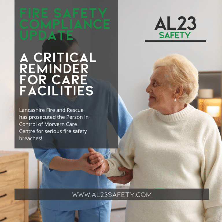 The recent prosecution of the Person in Control at Morvern Care Centre by Lancashire Fire and Rescue Service brings to light the paramount importance of fire safety compliance, particularly in care facilities housing vulnerable individuals. Investigators found numerous breaches of the Regulatory Reform (Fire Safety) Order 2005, resulting in immediate actions that prioritised the safety of elderly residents. During an inspection in December 2020, fire safety officers observed significant failings that not only endangered residents’ lives but prompted a multi-agency response to manage the risk effectively. The issuing of a Prohibition Notice avoided potentially disastrous consequences and facilitated the safe relocation of 45 vulnerable residents to alternative care settings. Rajest Kumar Chechani, the responsible party, did not escape the legal repercussions of these violations. The court's decision – which included a suspended prison sentence, a ten-thousand-pound fine, and additional costs – serves as a stern reminder of the consequences of negligence within this sector. Fire safety is not merely a matter of compliance; it is fundamentally about preserving lives. Each care establishment must establish robust fire safety management systems that encompass comprehensive risk assessments, regular training for staff, and continuous evaluations of safety protocols to ensure maximum protection for their residents. Consider the implications this case has for your organisation – are you prioritising fire safety to avoid similar repercussions? To learn more about how to ensure compliance and protect those you serve, visit our services today. #FireSafety #RegulatoryCompliance #ElderlyCare #SafetyManagement