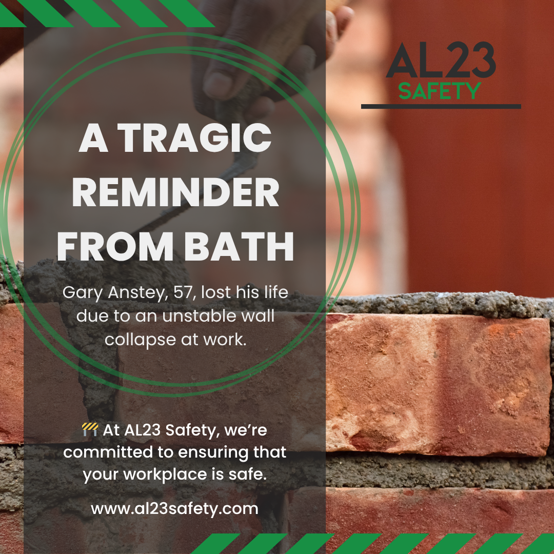 The recent tragic incident at a construction site in Bath starkly highlights the critical need for stringent health and safety systems in the construction industry. H. Mealing & Sons Limited is now facing substantial fines after the loss of employee Gary Anstey, age 57, due to the collapse of a retaining wall that was not properly planned or supervised. The Health and Safety Executive (HSE) conducted an investigation revealing that the company failed to comply with well-established guidelines governing temporary structures. These guidelines dictate that any temporary structure must be thoroughly designed and installed to withstand loads placed against them. This lack of oversight illustrates the urgent need for construction firms to prioritise compliance with health and safety legislation. What does this incident mean for your business? It’s time to reflect on the importance of having robust safety measures in place. Effective health and safety management encompasses comprehensive risk assessments, adequate training of staff, and strict adherence to safety regulations. Investing in a strong safety culture not only protects employees but also shields your business against potential fines, liabilities, and reputational damage. At AL23 Safety, we provide tailored health and safety consultancy services across various sectors. Our consultants focus on working closely with your business to understand your specific risks and requirements, ensuring that you are well-equipped to handle workplace safety challenges. Our services include comprehensive risk assessments, fire safety strategies, compliance support, and continuous training. By prioritising health and safety, companies can create safer, more productive work environments while ensuring compliance with UK legislation. The incident at H. Mealing & Sons Limited serves as a tragic reminder that no business is immune to safety risks; proactive measures are essential in preventing such disastrous outcomes. For more information about how we can help your business stay compliant and protected, be sure to explore our services. #HealthAndSafety #Construction #AL23Safety #RiskManagement #FireSafety