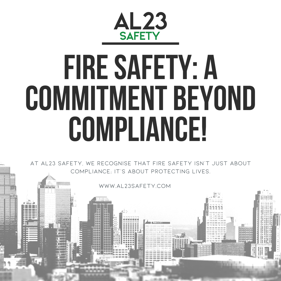 Fire Safety: Creating a Culture of Safety through Effective Fire Risk Assessments Fire safety is a critical concern for organisations across the UK. Under the Regulatory Reform (Fire Safety) Order 2005, businesses are mandated to understand their fire risks and develop mitigation strategies. However, effective fire safety goes beyond legal obligations; it is about ensuring that every employee can return home safely at the end of the day. A fire risk assessment is the cornerstone of an effective fire safety strategy. It identifies potential hazards, evaluates risks, and enables businesses to implement necessary control measures to ensure compliance and protect lives. Yet, too often, we see fire risk assessments that serve only as paperwork, neglected and shelved. This approach undermines the very essence of fire safety. For an assessment to be meaningful, it needs to be practical, site-specific, and actionable. AL23 Safety excels in producing tailored fire risk assessments. Our consultancy team comprises seasoned professionals who delve deep into the operational realities of your business, identifying unique risks and formulating bespoke strategies to address them. We understand that no two businesses are alike, and thus, each fire risk assessment should reflect the specific challenges faced. Take, for instance, a recent collaboration with a manufacturing client who had experienced several near-misses due to inadequate fire safety protocols. We conducted a thorough fire risk assessment, identifying key vulnerabilities in their operations and creating a comprehensive fire strategy. Following the implementation of our recommendations, the client not only enhanced their fire safety measures but also instilled a stronger safety culture within their organisation. In addition to fire risk assessments, AL23 Safety provides ongoing support to ensure that fire safety remains a central focus in the workplace. This includes training programmes, regular audits, and updates to policies and procedures based on emergent risks or changes in legislation. Creating a culture of fire safety requires commitment from all levels of the organisation, and it begins with a solid foundation of knowledge and practice. Partnering with AL23 Safety means more than just compliance; it is about fostering an environment where safety is prioritised and embedded into daily practices. If you are ready to elevate your fire safety standards and ensure compliance to protect your workforce, explore our services today to find out how we can assist you.