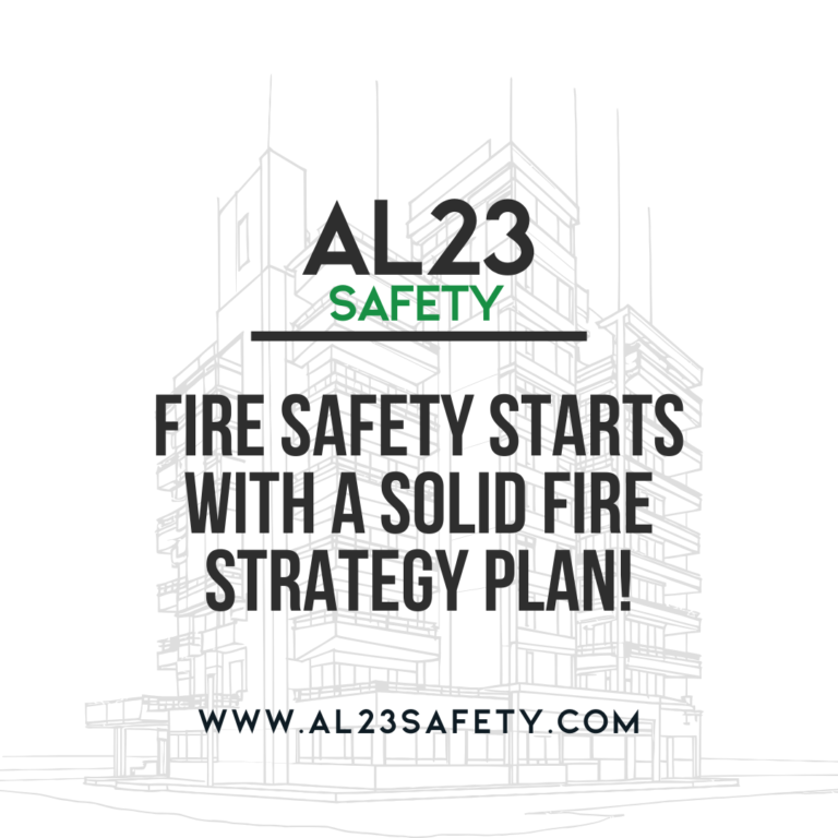 In the realm of building safety, fire strategy plans play a vital role in ensuring the safety and compliance of any structure. A well-developed fire strategy plan serves as the backbone of effective fire safety measures within a building, integrating various fire protection elements to provide comprehensive safeguards for occupants and emergency services. At AL23 Safety, our experienced consultants focus on creating fire strategy plans that are tailored to your specific requirements. Whether you are developing a new build, undertaking a major refurbishment, changing the use of an existing building, or updating a legacy structure for compliance, our fire strategy plans are designed to meet regulatory standards while being cost-effective. This blog will explore the importance of fire strategy plans, outlining key components that should be included in every plan, and why working with a specialist in fire safety consultancy is essential for ensuring compliance and safety in the built environment. ### What is a Fire Strategy Plan? A fire strategy plan provides a detailed overview of how fire protection measures interlink and function together to safeguard both occupants and the building itself. This strategic document ensures that all aspects of fire safety, from fire resistance to escape route design, are considered in harmony to create a safe environment. ### Key Components of a Fire Strategy Plan 1. **Compartmentation**: Defining how different areas of the building can contain fires, minimizing their spread and maximizing safety. 2. **Fire-Resisting Doors**: Essential barriers that slowdown or prevent the movement of fire and smoke, allowing for safe evacuation. 3. **Escape Route Design**: Detailed mapping of emergency exits and escape paths that ensure a clear and safe evacuation route for all occupants. 4. **Active Fire Protection Measures**: Including automatic fire detection and suppression systems that actively mitigate risks during a fire event. ### The Benefits of a Tailored Fire Strategy Plan A tailored fire strategy plan offers numerous benefits. Not only does it safeguard lives and property, but it also aligns with legal compliance requirements set out under the Regulatory Reform (Fire Safety) Order 2005. Engaging with AL23 Safety means ensuring your fire strategy plan is not just compliant, but an integral part of your overall safety management system – crafted by specialists who understand the unique risks your business faces. ### Conclusion Fire strategy plans are indispensable in creating safe, compliant environments across various sectors. Partnering with AL23 Safety ensures you receive a well-structured plan that meets regulatory needs without incurring unnecessary expenses. Contact us to explore how our services can bolster your fire safety protocols today!