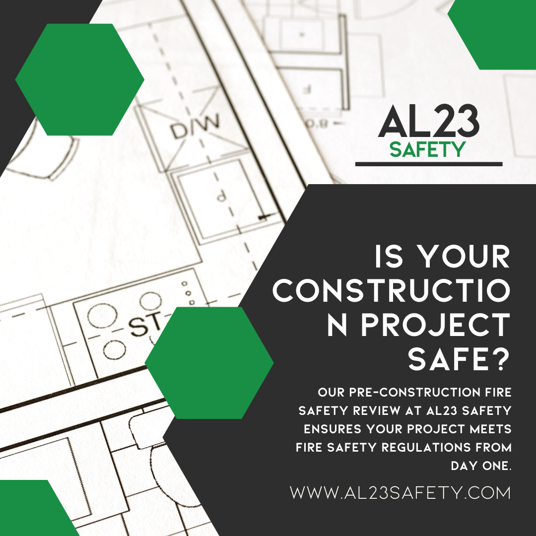 **The Importance of Conducting a Pre-Construction Fire Safety Review** When embarking on a new construction project, fire safety should be at the forefront of your planning process. A pre-construction fire safety review is an essential step that focuses on the evaluation of fire strategies and designs to mitigate potential risks. This comprehensive assessment identifies whether critical fire safety measures are adhered to, including escape routes, fire compartmentation, smoke ventilation, and firefighting access. By conducting these reviews prior to construction, project stakeholders can prevent compliance issues that could arise during the building phase. The review process includes examining fire strategy documentation, escape routes, compartmentation, and many other areas vital for a secure construction environment. Ensuring compliance with British Standards, such as BS 9991 and BS 9999, early on not only helps in protecting lives but also secures property investments. Why should planning fire safety reviews be a priority? First, early fire safety input aligns with statutory requirements while providing peace of mind that lives and property are safeguarded. Additionally, identifying issues prior to construction can avoid costly redesigns and remedial works, ultimately streamlining the entire project lifecycle. Collaborating with the right professionals for these reviews is key. Whether you are an architect, developer, contractor, or client, investing in a pre-construction fire safety review is an essential step towards ensuring a safe and compliant construction process. At AL23 Safety, we offer expert consultancy that covers a range of fire safety measures tailored to your specific needs. From identifying risks to offering practical recommendations, our team is dedicated to supporting your project every step of the way. Let us help you build a safer tomorrow.